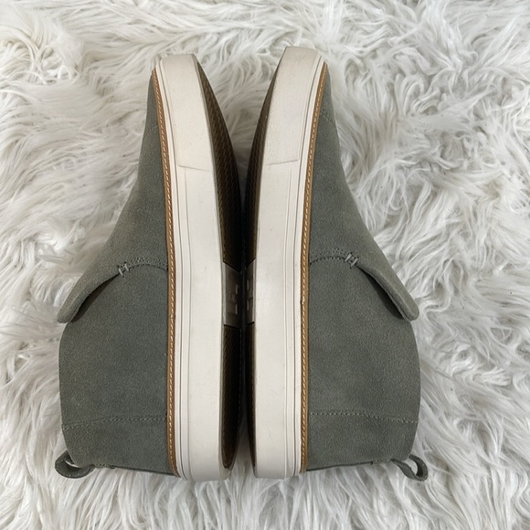 TOMS Paxton Vetiver Grey Suede Slip On Shoes Size 8.5 - Picture 8 of 13